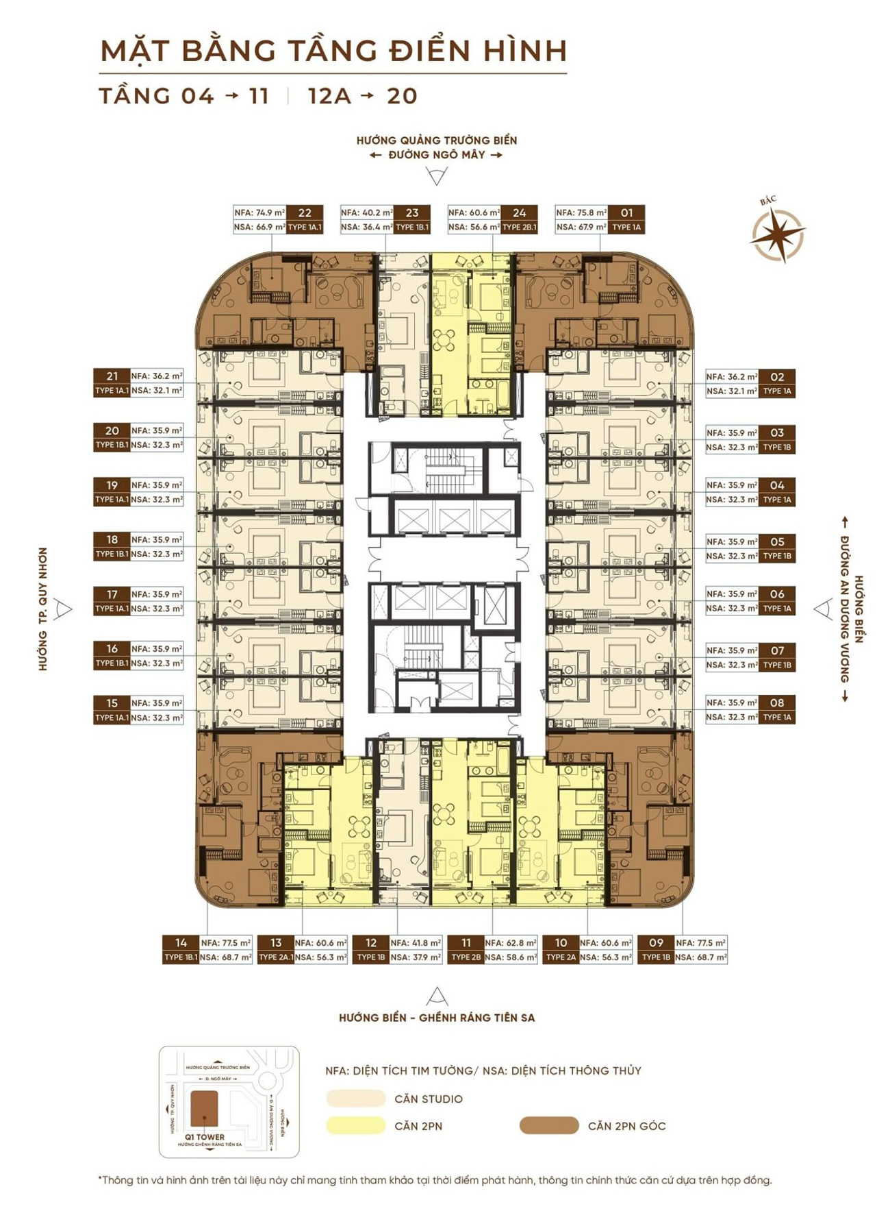 Tầng 3-11 & 12a-20